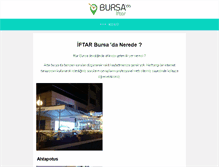 Tablet Screenshot of bursaiftar.com